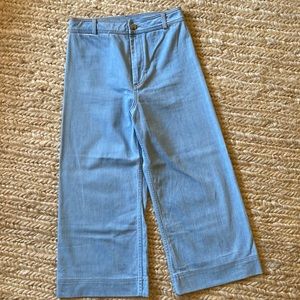 Creatures of Comfort High Rise Wide-Leg Jeans